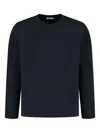 Stefan Brandt Edwin 2 Lafte Crewneck Jumper In Blue