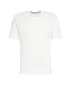 Stefan Brandt Eli Super T-shirt With Classic Crew Neck And Subtle Details In White
