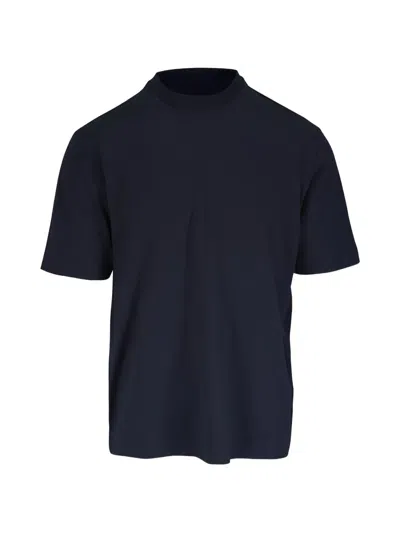 Stefan Brandt Knit T-shirt In Blue