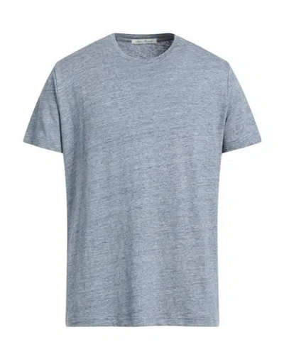 Stefan Brandt Man T-shirt Light Blue Size L Linen, Elastane