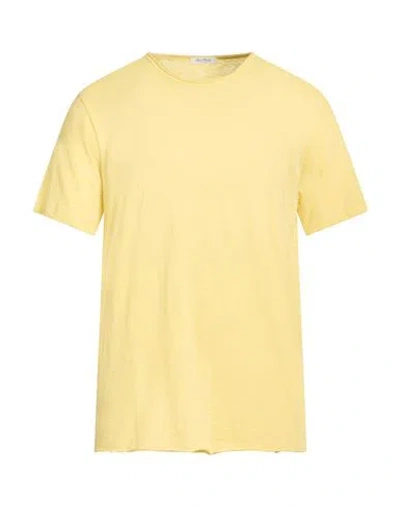 Stefan Brandt Man T-shirt Yellow Size L Pima Cotton