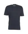 Stefan Brandt Timeless Crew Neck T-shirt With Quality Fabric In Blue
