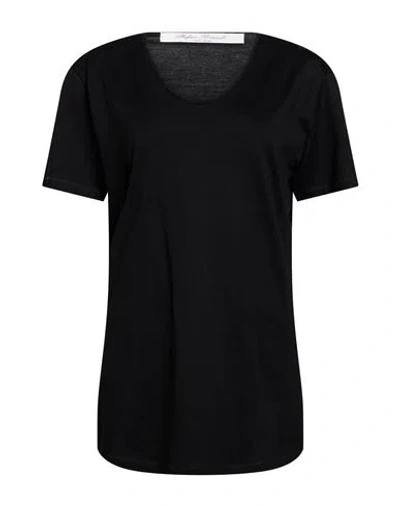 Stefan Brandt Woman T-shirt Black Size M Cotton