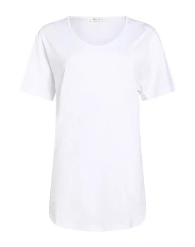 Stefan Brandt Woman T-shirt White Size M Cotton
