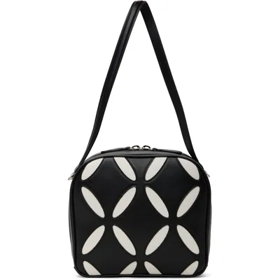 Stefan Cooke Black Bowling Bag In Black/white