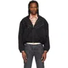 Stefan Cooke Pinking Corded Jacket In Black