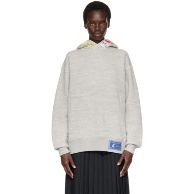 Stefan Cooke Gray Ag Spalding Edition Cb Patch Sideline Parka Hoodie In Grey