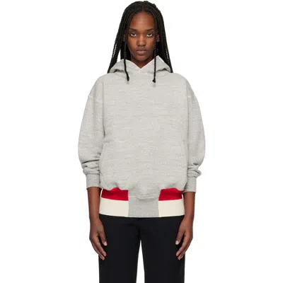 Stefan Cooke Gray Ag Spalding Edition Sideline Parka Hoodie In Gold