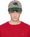 Stefan Cooke Green & Gray Pegasus Trucker Cap In Multi