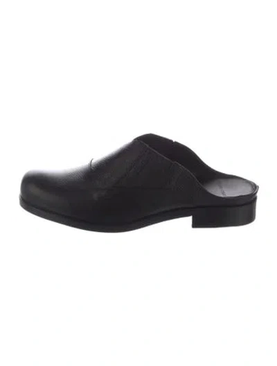 Pre-owned Stefan Cooke Leather Loafers In Black