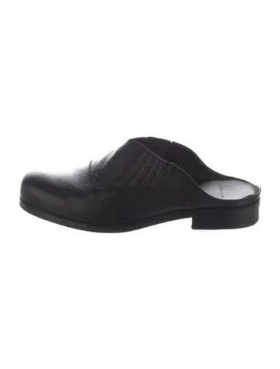 Pre-owned Stefan Cooke Leather Loafers In Black