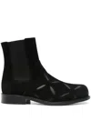Stefan Cooke Slashed Boots In Black