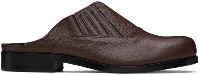 Stefan Cooke Ssense Exclusive Brown Loafers In Brown Brown