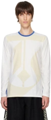 Stefan Cooke White Gothic Font T-shirt In White