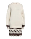 Stefan Cooke Woman Short Dress Ivory Size S Wool In White