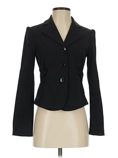 Pre-owned Stefanel Blazer Jacket In Black