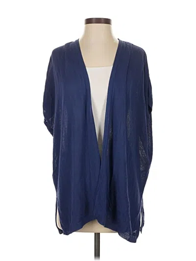 Pre-owned Stefanel Cardigan Sweater In Blue