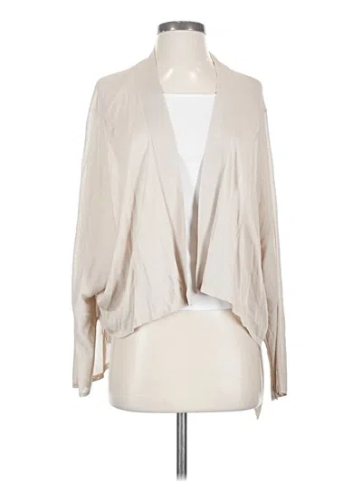 Pre-owned Stefanel Cardigan Sweater In Ivory