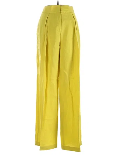 Pre-owned Stefanel Casual Pants In Yellow