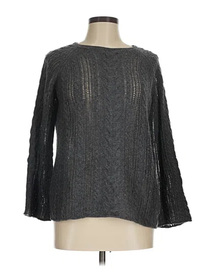 Pre-owned Stefanel Pullover Sweater In Gray