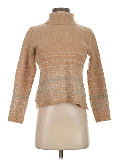 Pre-owned Stefanel Turtleneck Sweater In Tan