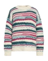 Stefanel Woman Sweater Cream Size L Acrylic, Wool, Alpaca Wool In White