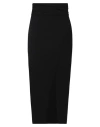 Stefano De Lellis Woman Midi Skirt Black Size 8 Polyester In Black