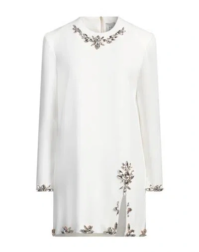 Stefano De Lellis Woman Mini Dress White Size 4 Pes