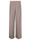 Stefano Mortari Classic Straight-leg Trousers In Brown
