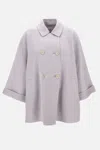 Stefano Mortari Classic Grey Coat With Refined Silhouette In Gray