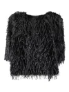 Stefano Mortari Comfort Fit Short Sleeve Top With Round Neckline In Black