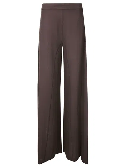STEFANO MORTARI STEFANO MORTARI CROPPED PALAZZO CREPE TROUSERS