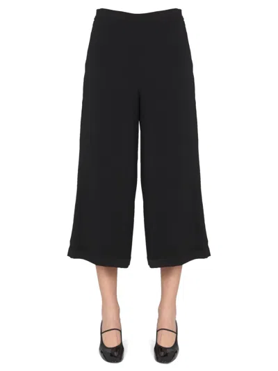 Stefano Mortari Cropped Pants In Black
