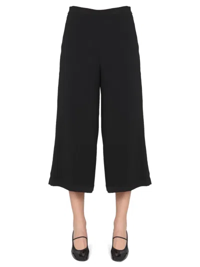 Stefano Mortari Cropped Pants In Black