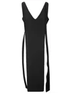 Stefano Mortari Midi Dress In Black