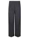 Stefano Mortari Elegant Trousers With Pleats In Gray