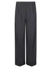 Stefano Mortari Elegant Trousers With Pleats In Blue