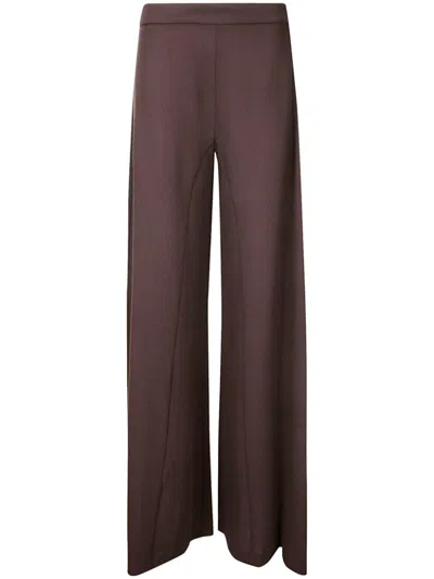 STEFANO MORTARI FLARED-LEG TROUSERS