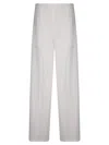 Stefano Mortari High Elastic Waist Wide Pants