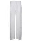 Stefano Mortari High-waisted Linen Trousers