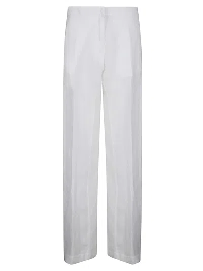 STEFANO MORTARI STEFANO MORTARI HIGH-WAISTED LINEN TROUSERS