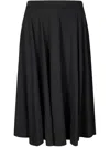 Stefano Mortari High-waisted Skirt In Black