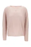Stefano Mortari Knit Sweater In Soft Pink