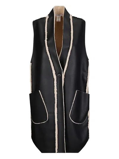 STEFANO MORTARI LEATHER GILET