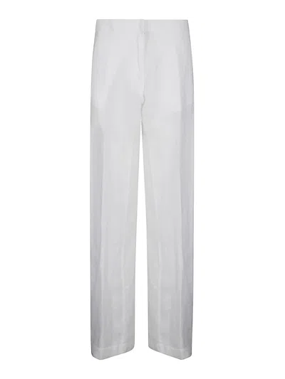 STEFANO MORTARI WIDE LINEN PANTS