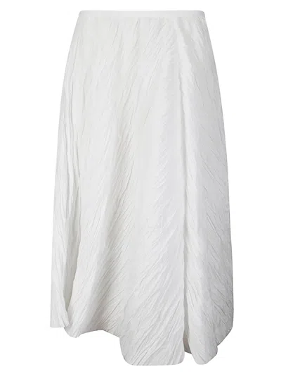 STEFANO MORTARI PLEAT EFFECT SKIRT