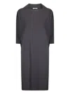 Stefano Mortari Fitted Boat Neck Maxi Dress In Black