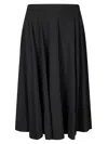 Stefano Mortari High-waisted Skirt In Black
