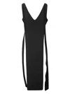 Stefano Mortari Midi Dress In Black