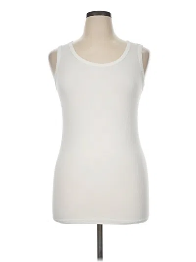 Pre-owned Stefano Mortari Sleeveless T-shirt In Ivory